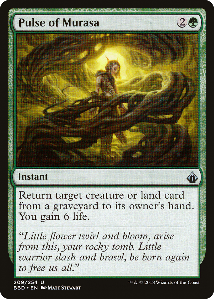 Pulse of Murasa (BBD-209) - Battlebond Foil