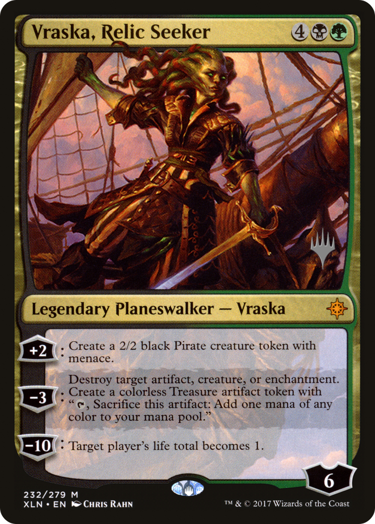 Vraska, Relic Seeker (PPM20-232) - Ixalan Promos Foil