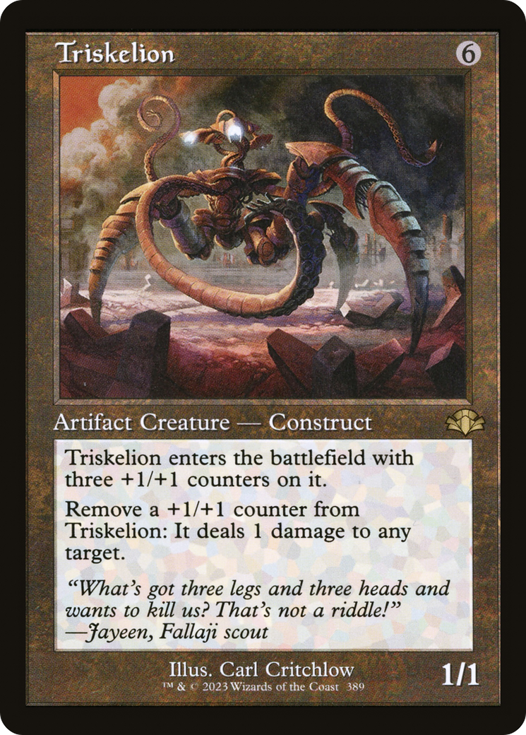 Triskelion (Retro Frame) (DMR-389) - Dominaria Remastered