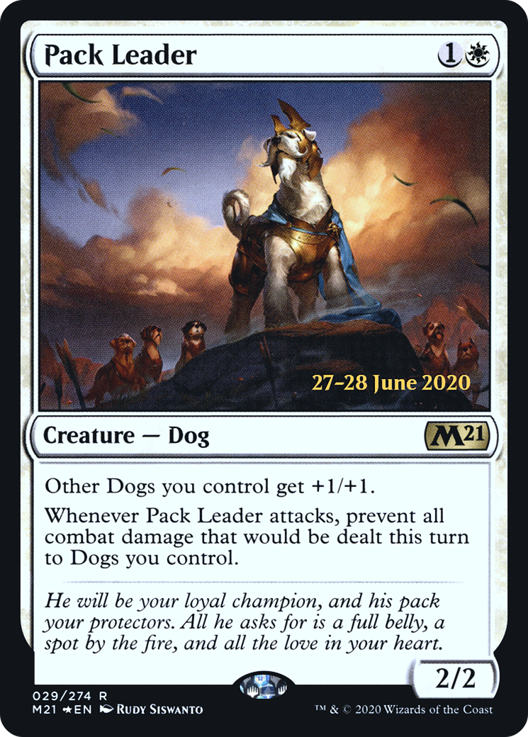 Pack Leader (PRE-029) - Core Set 2021 Promos Foil