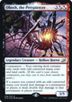 Obosh, the Preypiercer (PRE-228) - Ikoria: Lair of Behemoths Promos: (companion) Foil