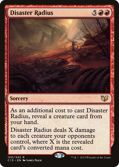 Disaster Radius [Commander 2015]