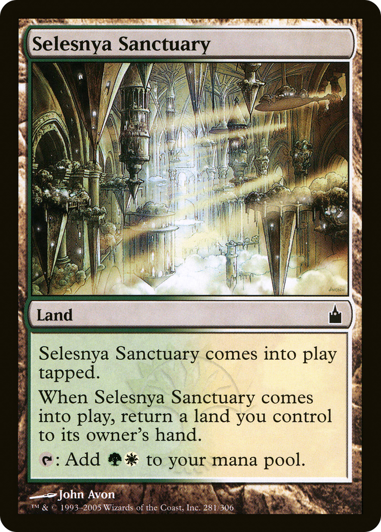 Selesnya Sanctuary (RAV-281) - Ravnica: City of Guilds Foil