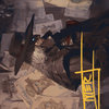 Lazav, Familiar Stranger // Lazav, Familiar Stranger (AOTJ-025) - Outlaws of Thunder Junction Art Series (Borderless)