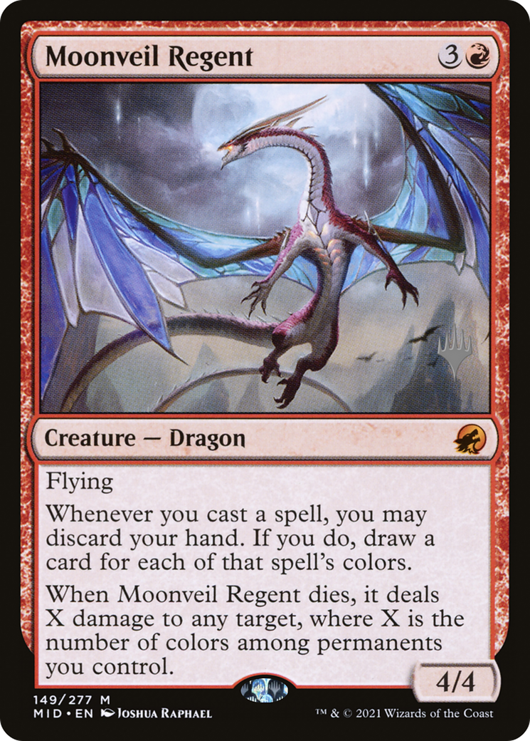 Moonveil Regent (PPMID-149) - Innistrad: Midnight Hunt Promos