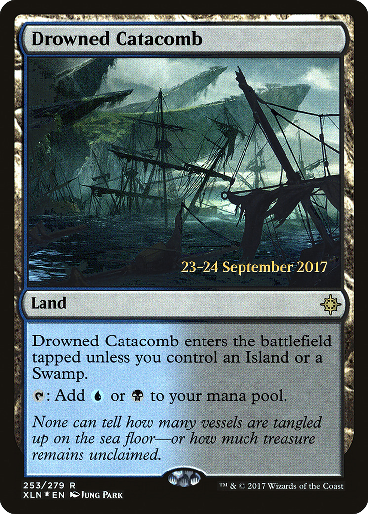 Drowned Catacomb (PRE-253) - Ixalan Promos Foil