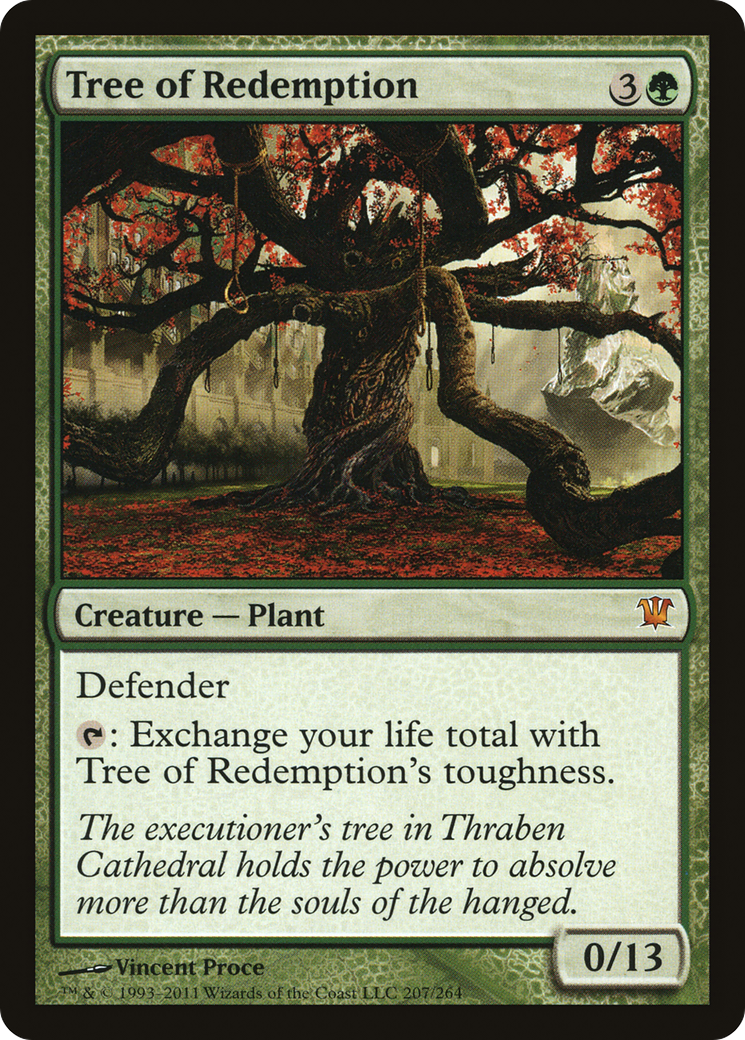 Tree of Redemption (ISD-207) - Innistrad Foil