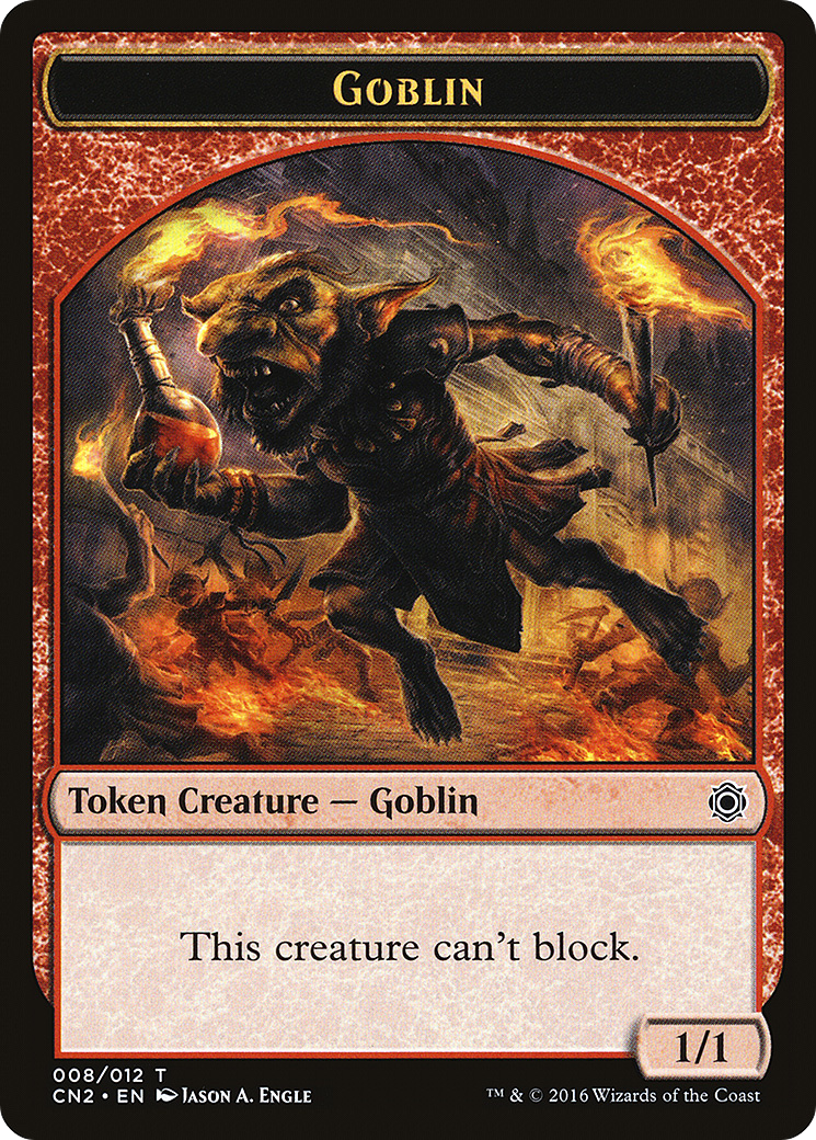 Goblin Token (CN2-008) - Conspiracy: Take the Crown Tokens