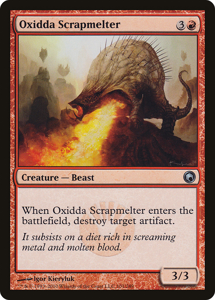 Oxidda Scrapmelter (SOM-101) - Scars of Mirrodin