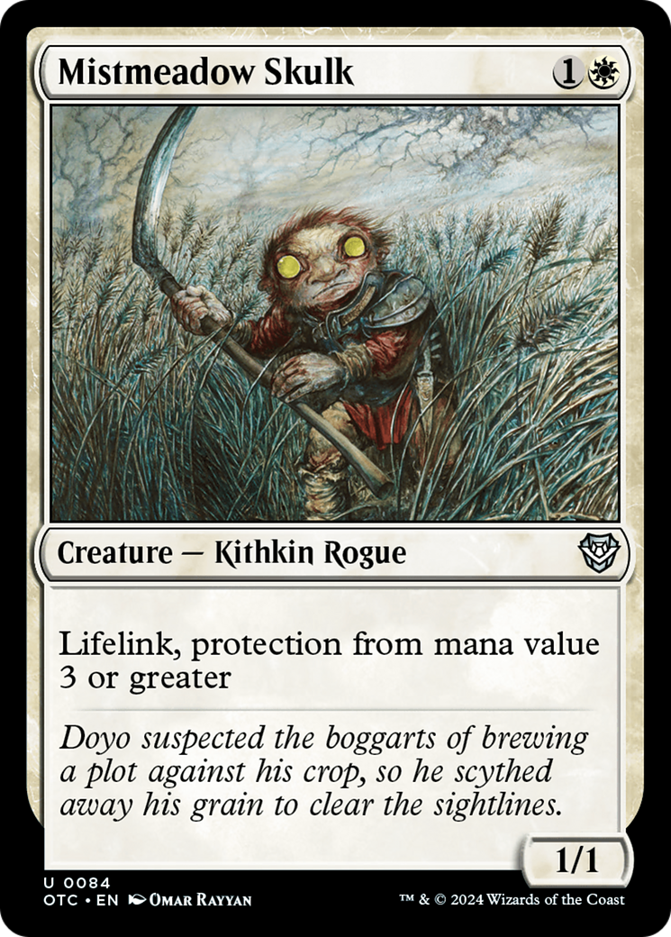 Mistmeadow Skulk (OTC-084) - Outlaws of Thunder Junction Commander