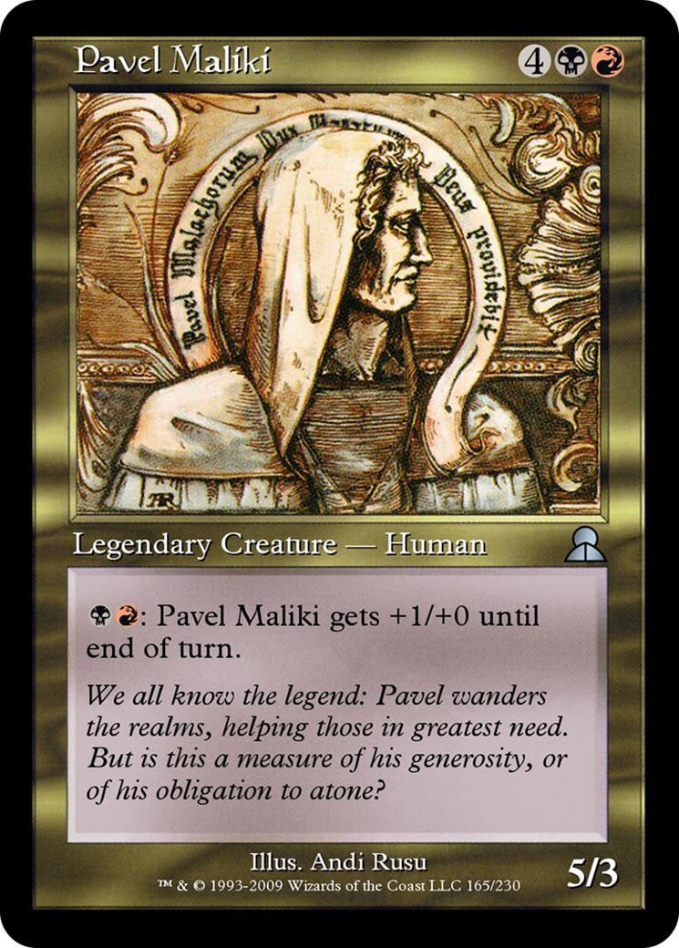 Pavel Maliki (ME3-165) - Masters Edition III Foil