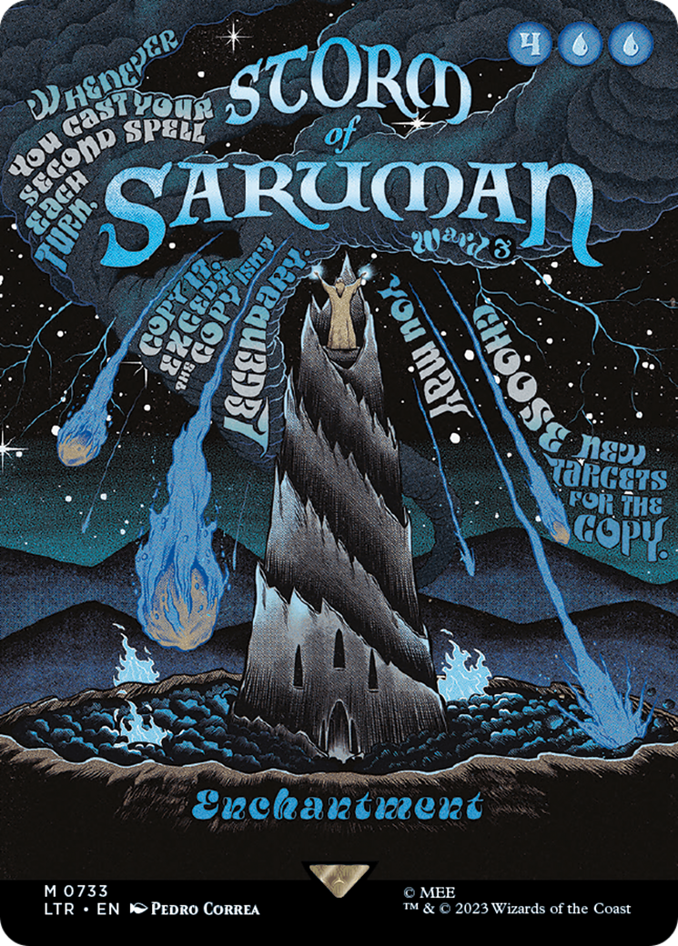 Storm of Saruman (Borderless Poster) (LTR-733) - The Lord of the Rings: Tales of Middle-earth (Borderless)
