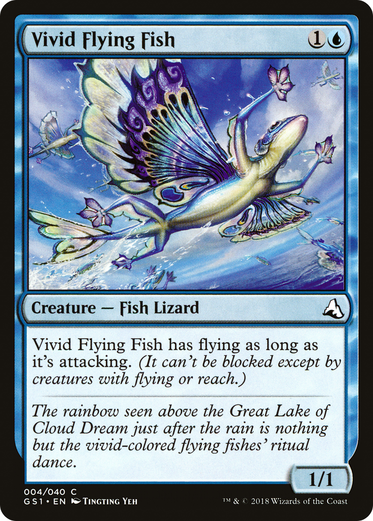 Vivid Flying Fish (GS1-004) - Global Series Jiang Yanggu & Mu Yanling