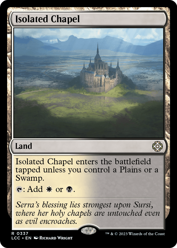 Isolated Chapel (LCC-337) - The Lost Caverns of Ixalan Commander