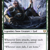 Jorn, God of Winter (KHM-179) - Kaldheim: (snow) Foil