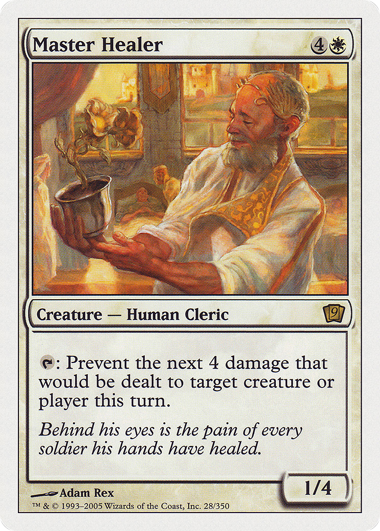 Master Healer (9ED-028) - 9th Edition Foil