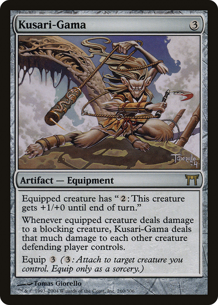 Kusari-Gama (CHK-260) - Champions of Kamigawa Foil
