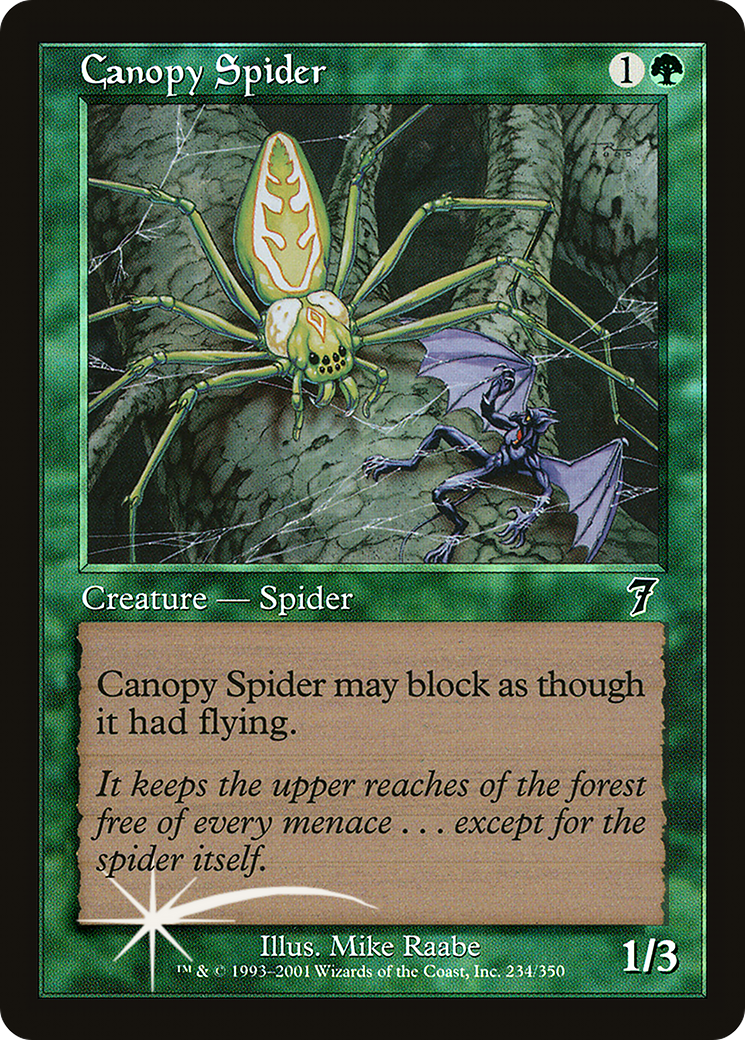 Canopy Spider (7ED-234) - 7th Edition