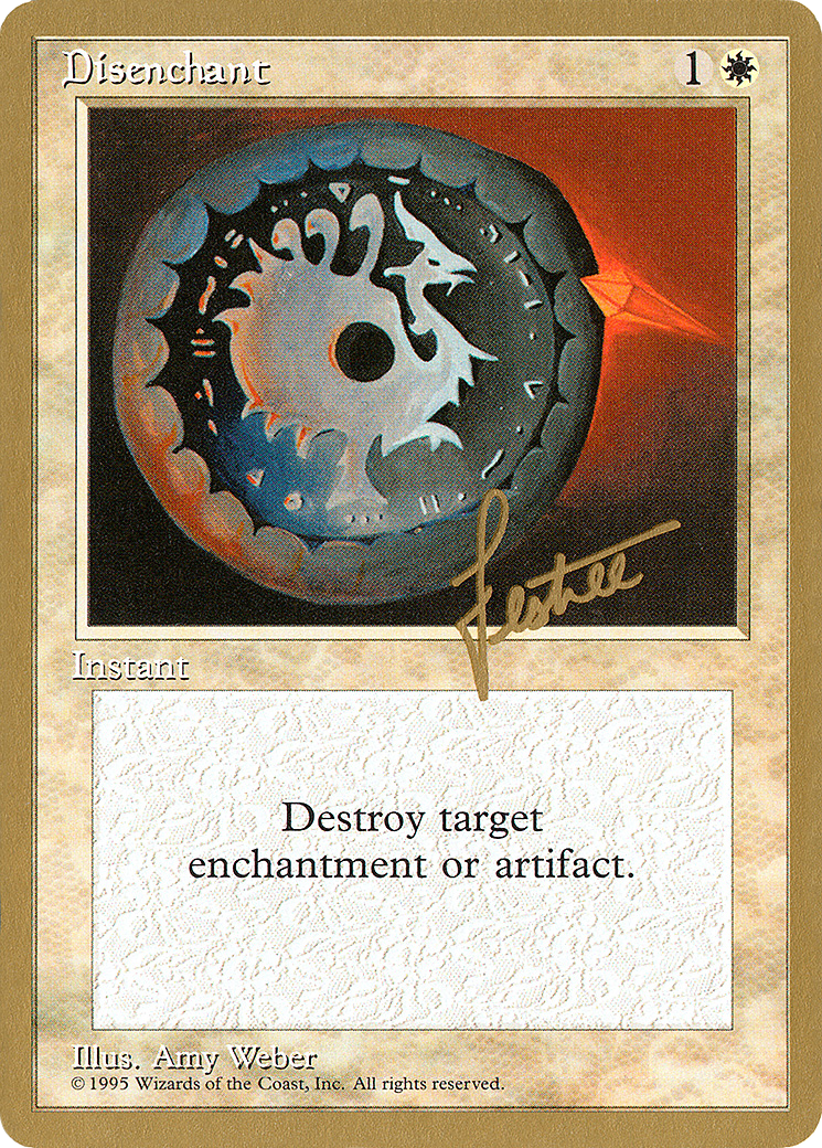 Disenchant - 1996 Bertrand Lestree (4ED) (WCD-) - Pro Tour Collector Set