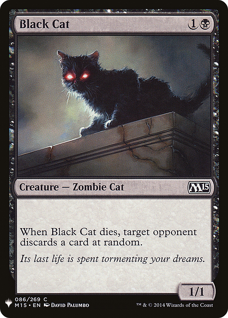Black Cat (LIST-M15-86) - The List