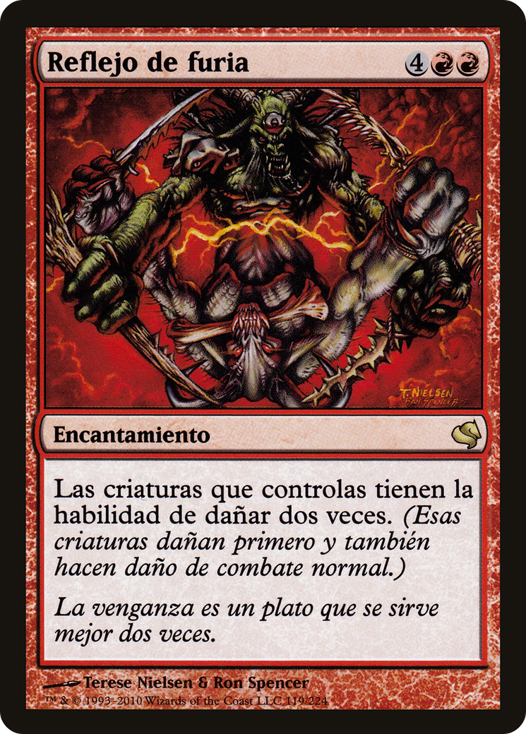 Rage Reflection (Spanish) - "Reflejo de furia" (PS11-119) - Salvat 2011