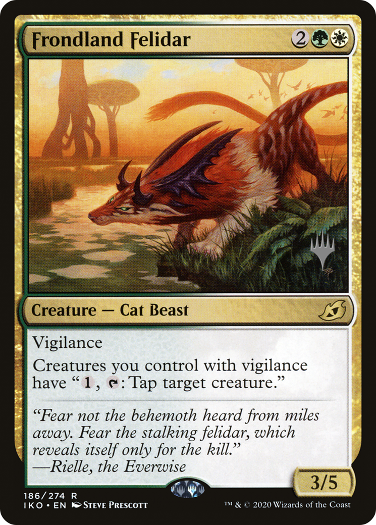 Frondland Felidar (PPIKO-186) - Ikoria: Lair of Behemoths Promos Foil