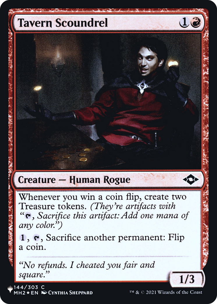Tavern Scoundrel (LIST-144) - The List Foil