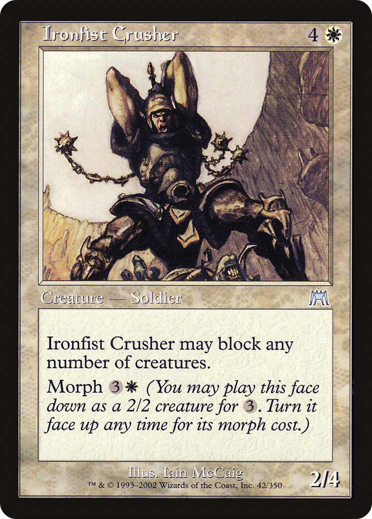 Ironfist Crusher (ONS-042) - Onslaught