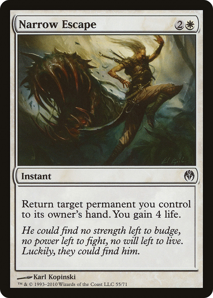 Narrow Escape (DDE-055) - Duel Decks: Phyrexia vs. the Coalition