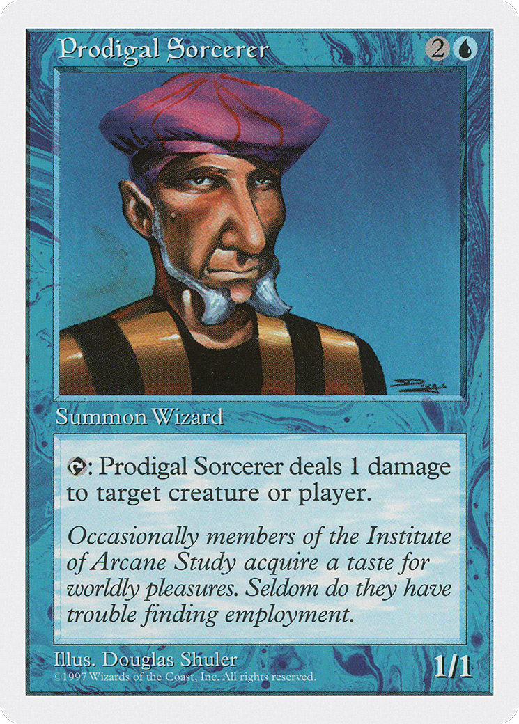 Prodigal Sorcerer (5ED-) - Fifth Edition