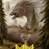 Quilled Greatwurm // Quilled Greatwurm (AFDN-044) - Foundations Art Series (Borderless)