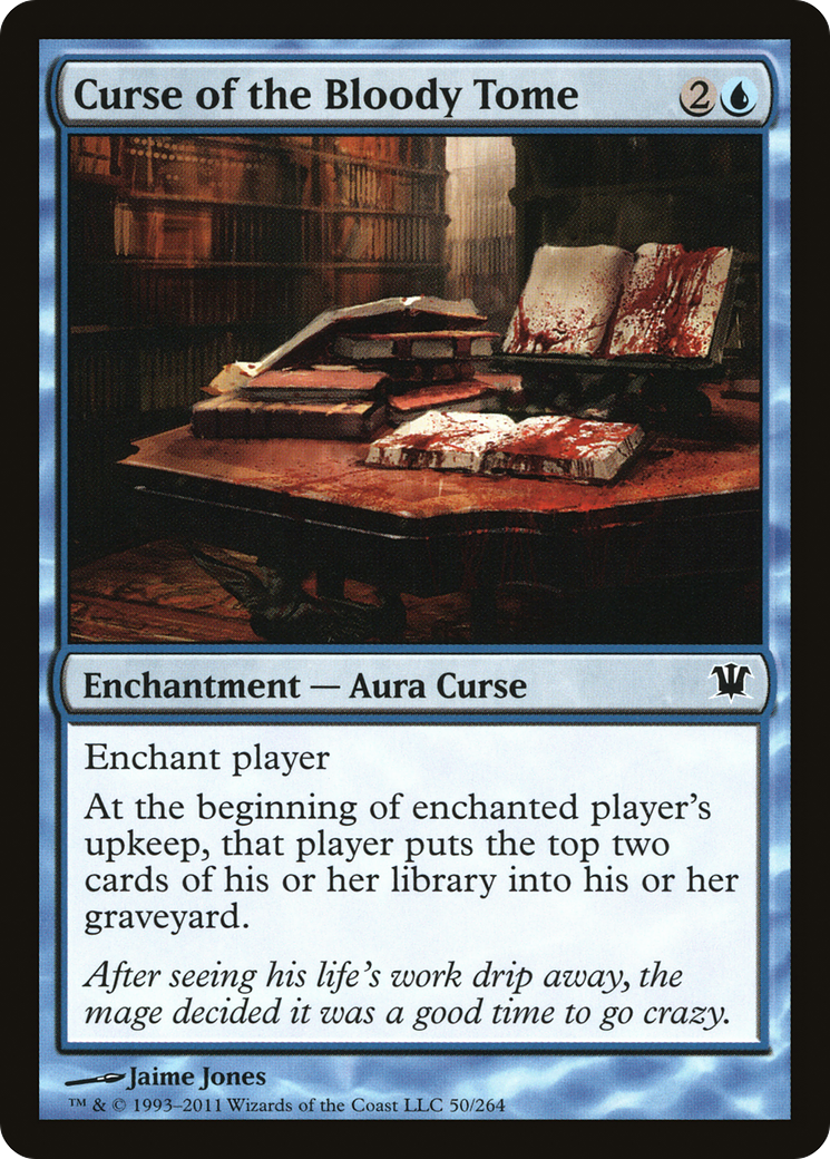 Curse of the Bloody Tome (ISD-050) - Innistrad Foil