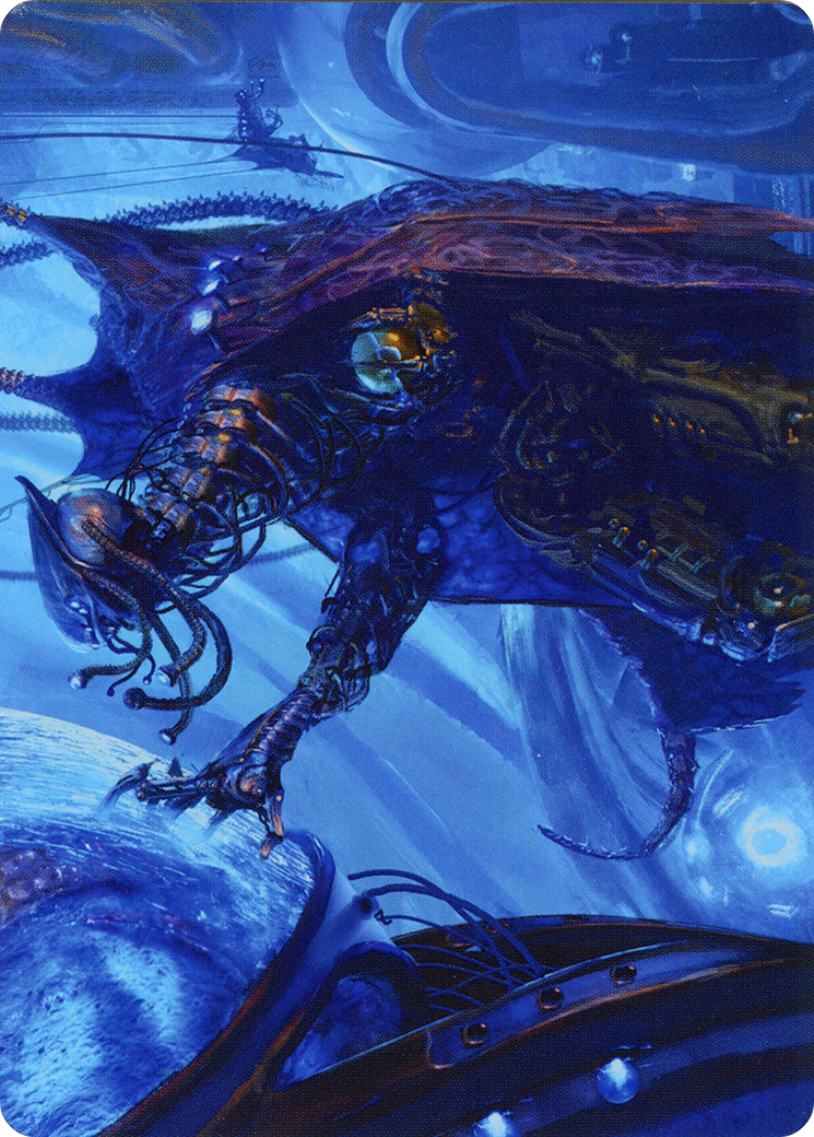 Atmosphere Surgeon // Atmosphere Surgeon (AONE-012) - Phyrexia: All Will Be One Art Series (Borderless)