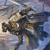 Brutal Cathar // Brutal Cathar (AMID-013) - Midnight Hunt Art Series (Borderless) Foil