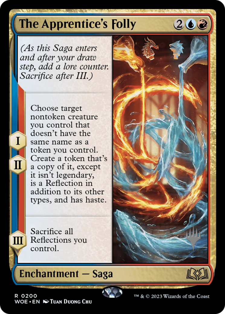 The Apprentice's Folly (PPWOE-200) - Wilds of Eldraine Promos
