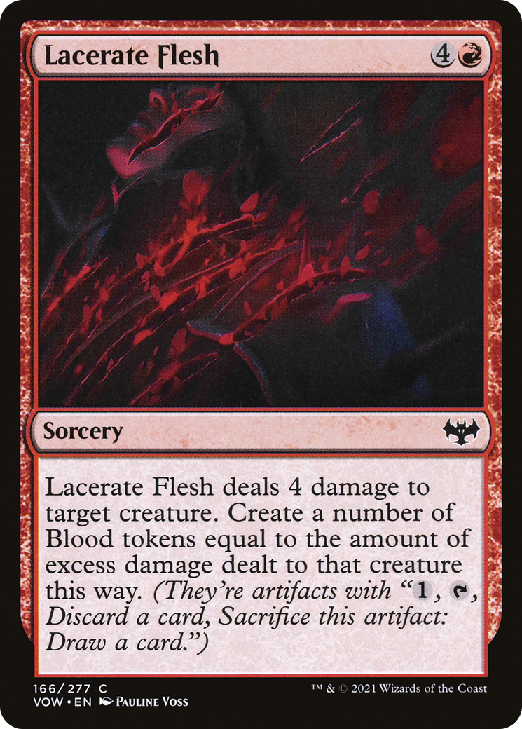 Lacerate Flesh (VOW-166) - Innistrad: Crimson Vow Foil