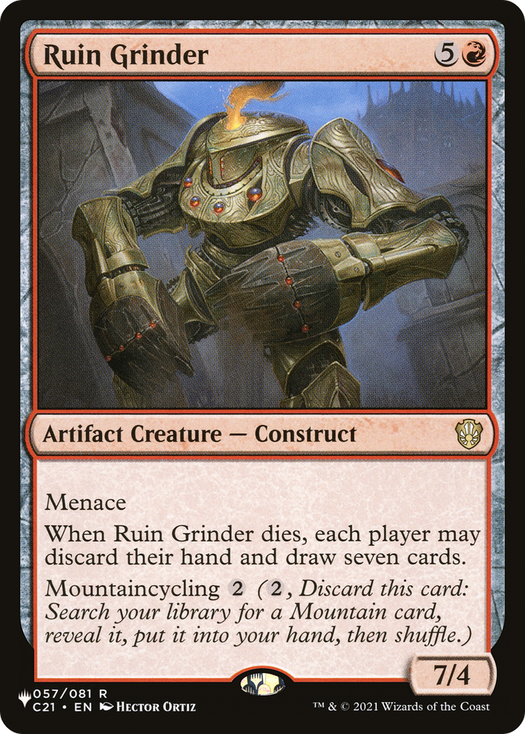 Ruin Grinder (LIST-057/081) - The List