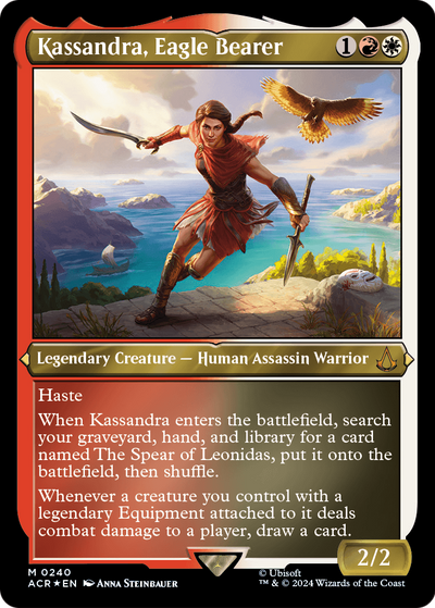 Kassandra, Eagle Bearer (Foil Etched) (ACR-240) - Assassin's Creed