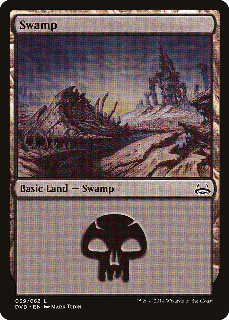 Swamp (59) (Divine vs. Demonic) (DD3-059) - Duel Decks Anthology: Divine vs. Demonic
