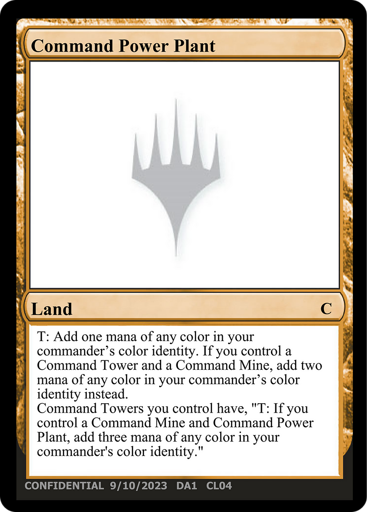 Command Power Plant (UNK-CL04) - Unknown Event