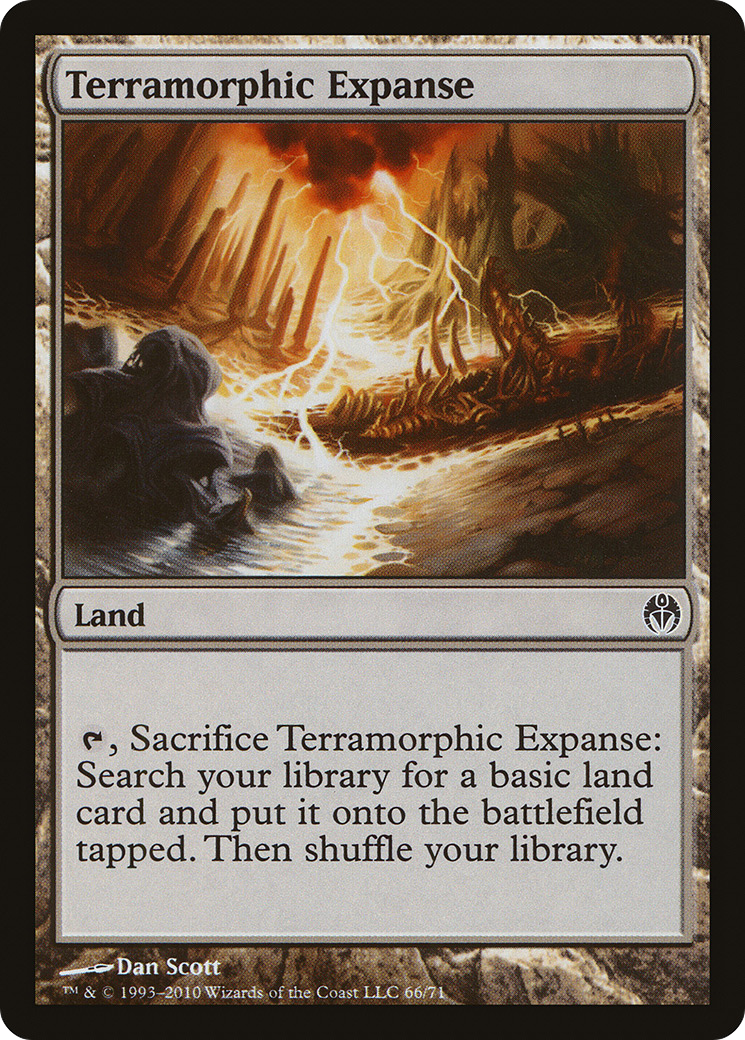 Terramorphic Expanse (DDE-066) - Duel Decks: Phyrexia vs. the Coalition