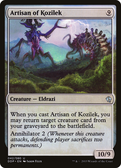 Artisan of Kozilek [Duel Decks: Zendikar vs. Eldrazi]
