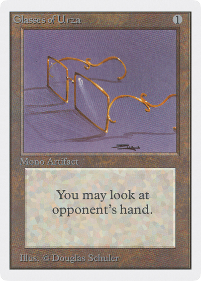 Glasses of Urza (2ED-) - Unlimited Edition
