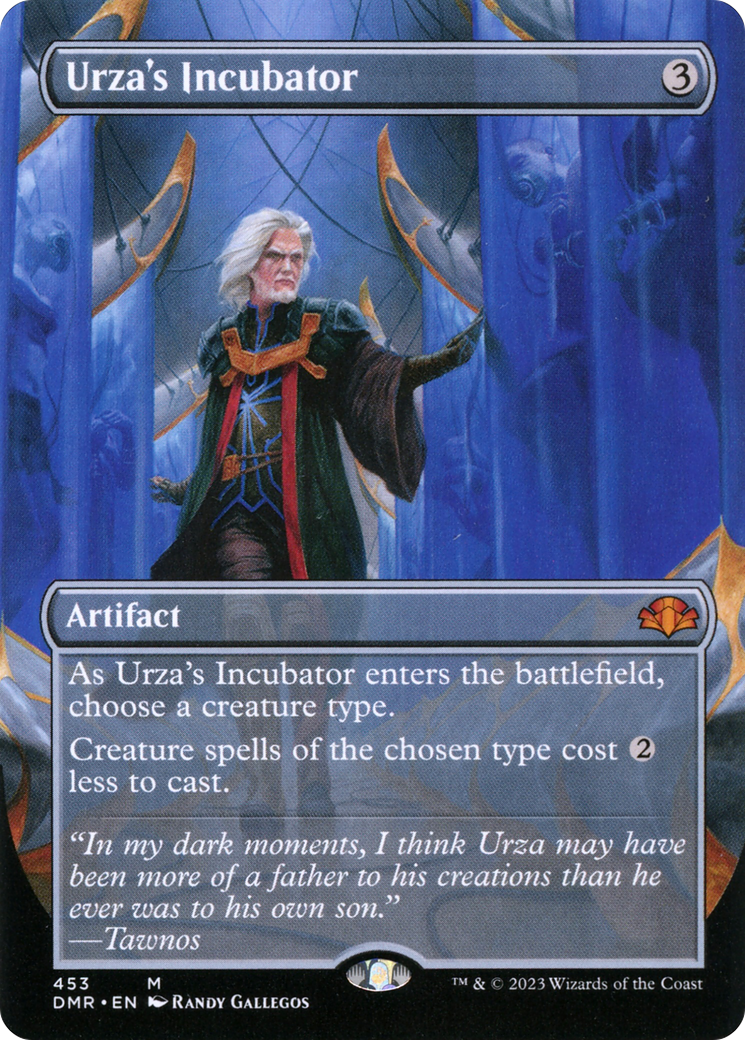 Urza's Incubator (Borderless) (DMR-453) - Dominaria Remastered (Borderless) Foil