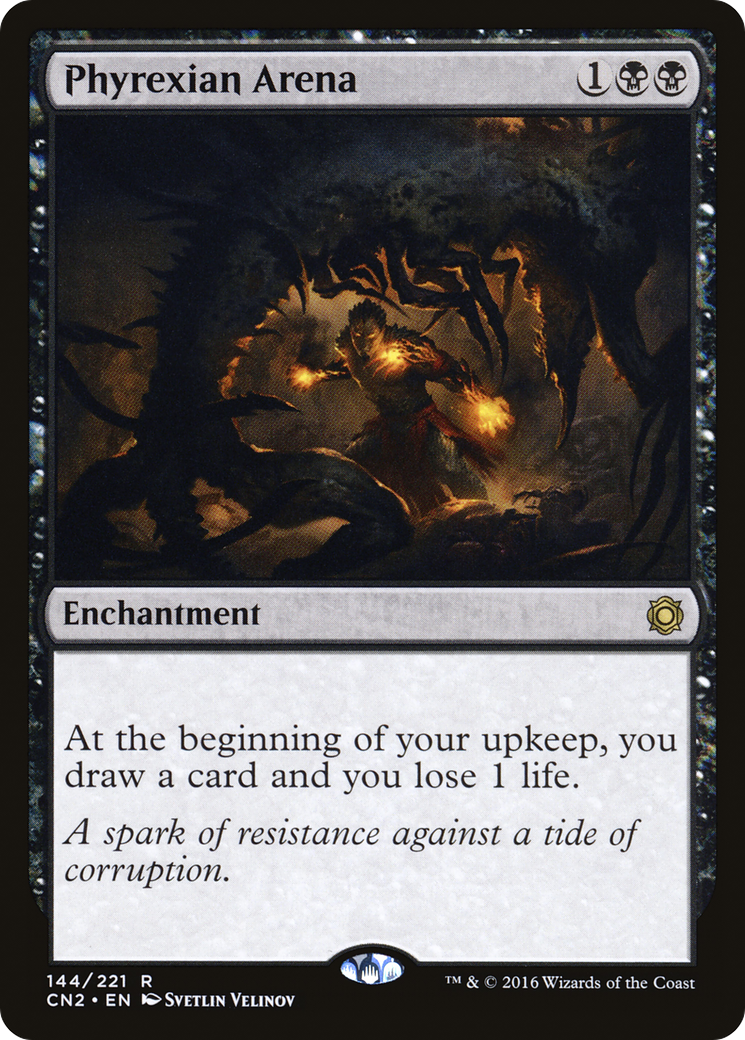 Phyrexian Arena (CN2-144) - Conspiracy: Take the Crown Foil