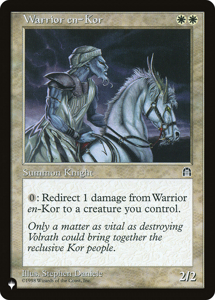 Warrior en-Kor (LIST-) - The List
