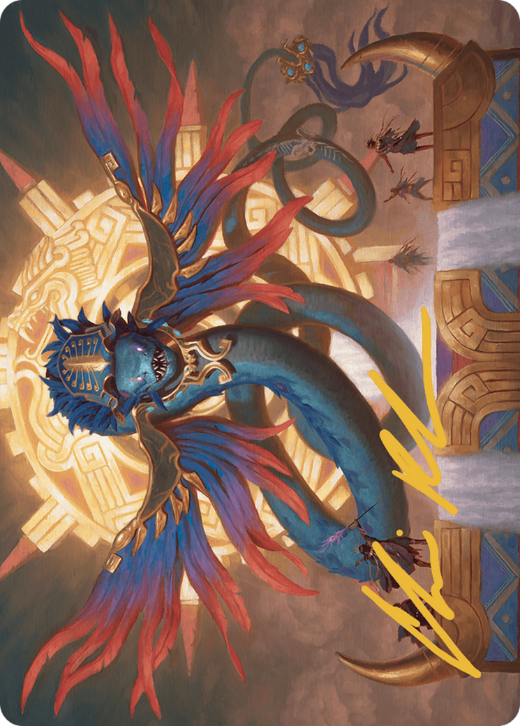 Ojer Pakpatiq, Deepest Epoch // Ojer Pakpatiq, Deepest Epoch (ALCI-013) - The Lost Caverns of Ixalan Art Series (Borderless) Foil