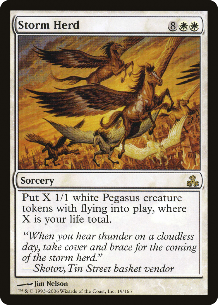 Storm Herd (GPT-019) - Guildpact Foil