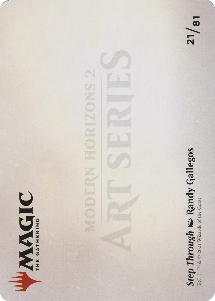 Step Through // Step Through (AMH2-021) - Modern Horizons 2 Art Series (Borderless)