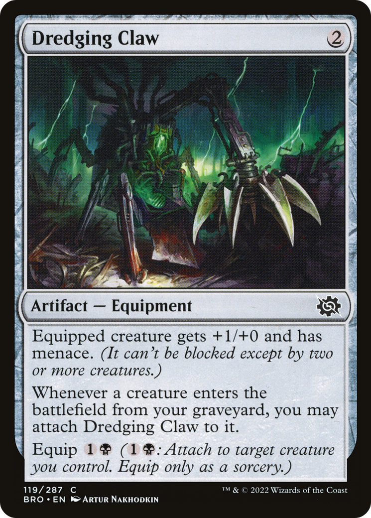 Dredging Claw (BRO-119) - The Brothers' War